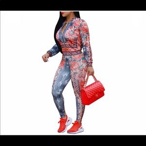 🌸PRICE DROP🌸Women’s 2-piece casual floral outfit